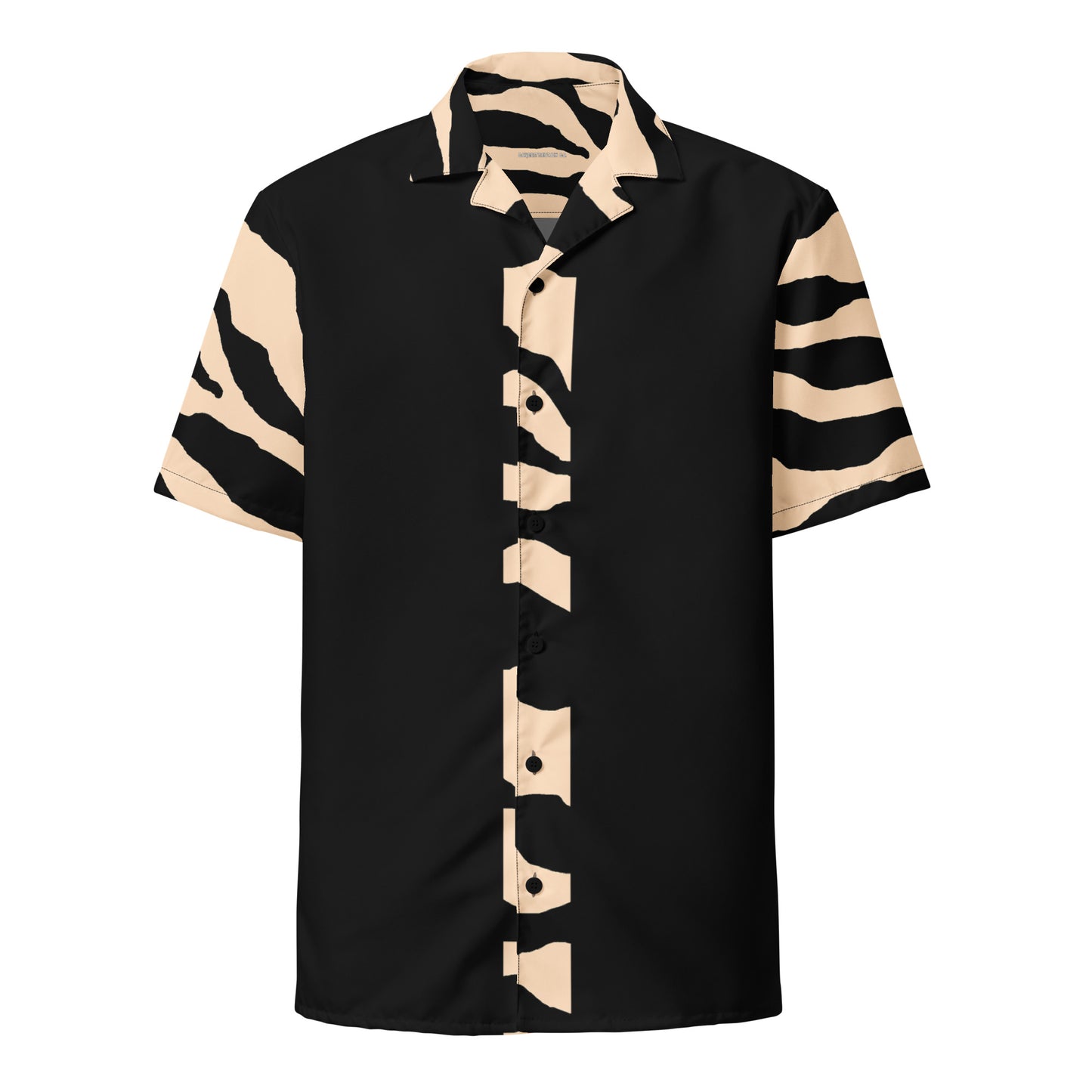 Concrete Kulture Company Tiger Print Unisex button shirt