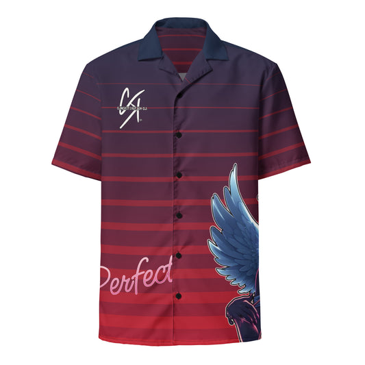 Concrete Kulture Co. "Love Aint Perfect" Unisex button shirt