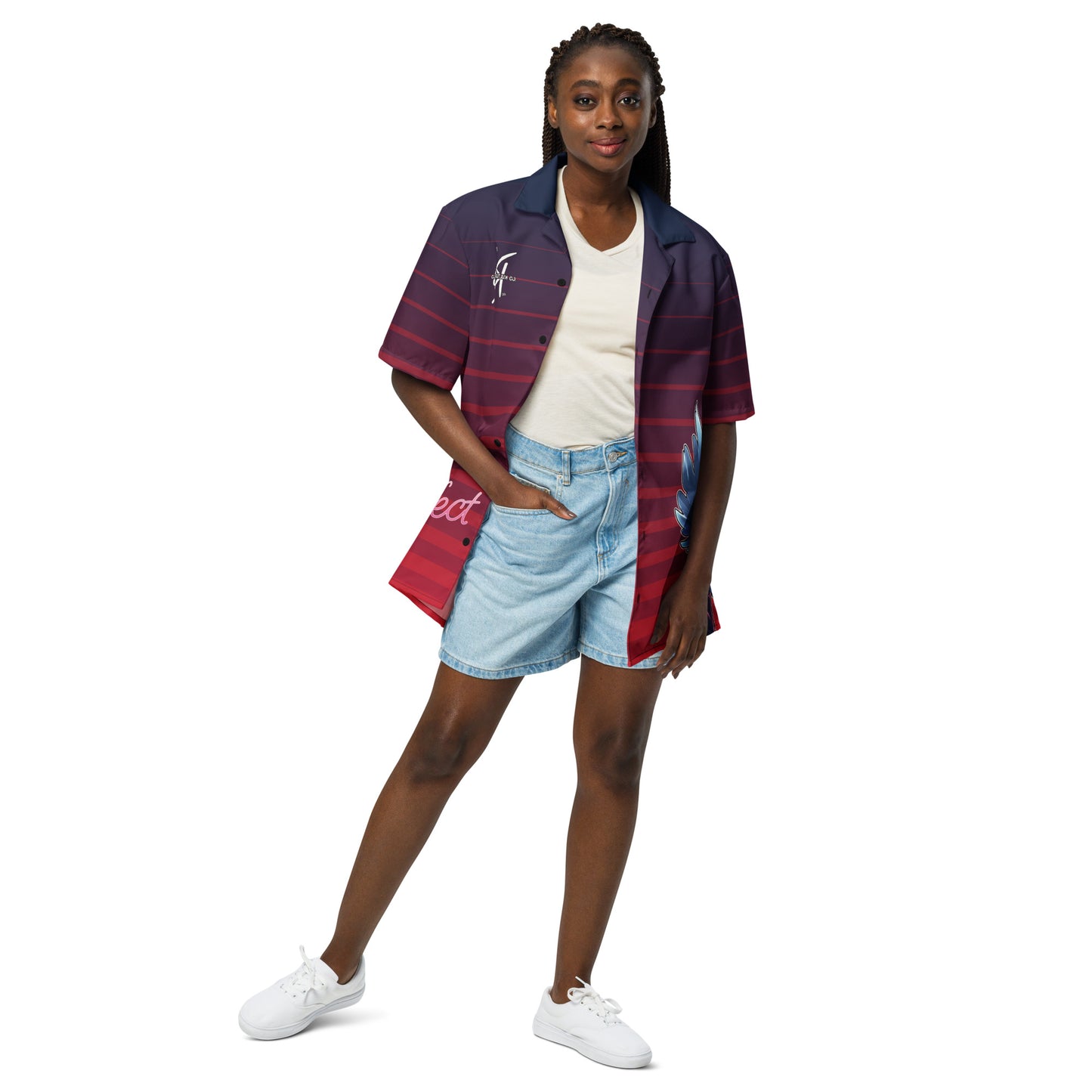 Concrete Kulture Co. "Love Aint Perfect" Unisex button shirt