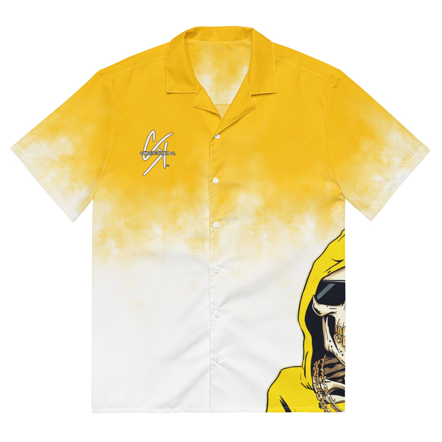 Concrete Kulture Co - "Faded Yellow" Unisex button shirt