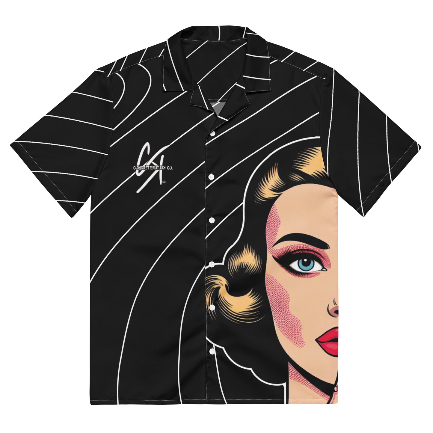 Concrete Kulture Co. "Twilight Zone" Unisex button shirt