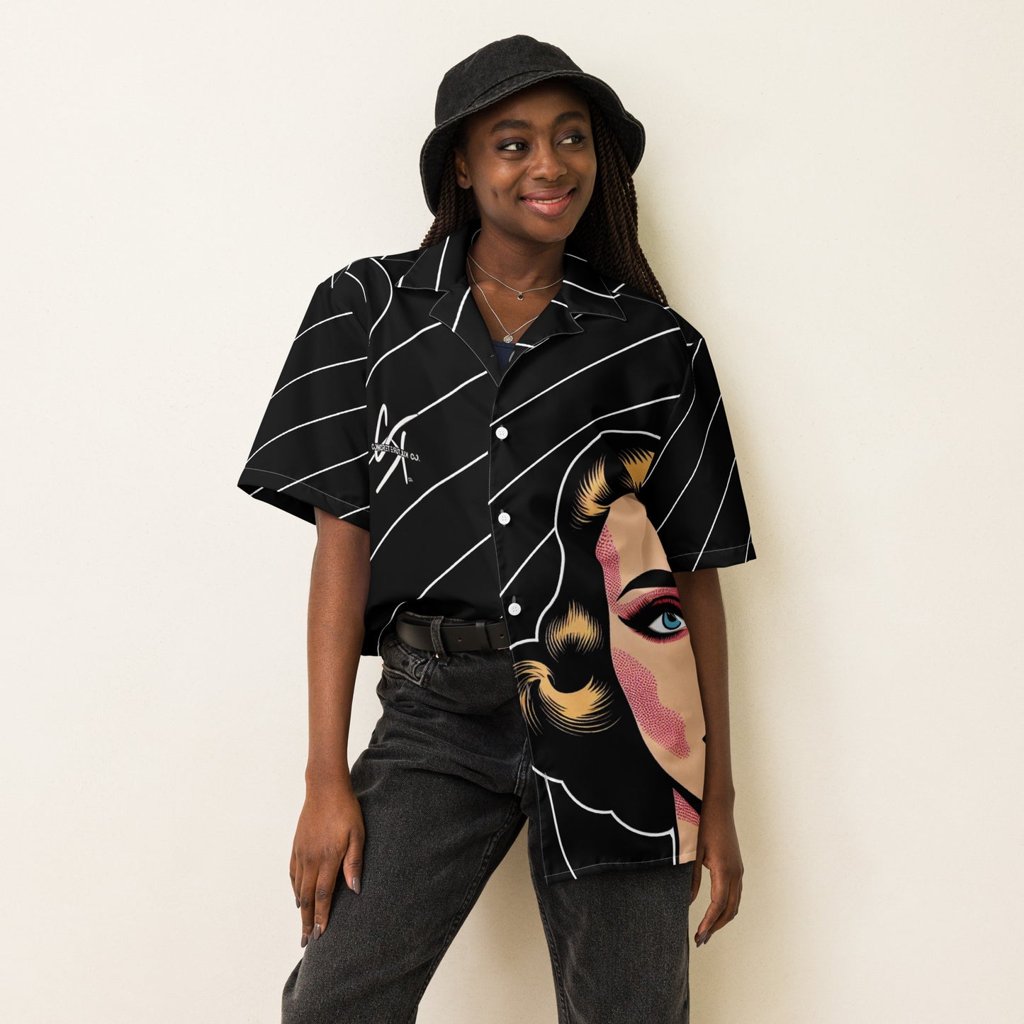 Concrete Kulture Co. "Twilight Zone" Unisex button shirt