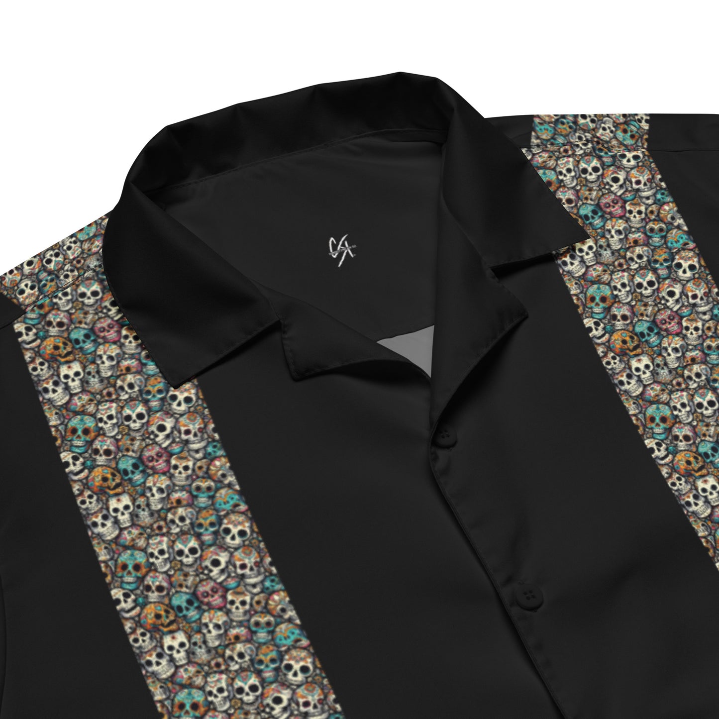CKco " The Skull button down" Unisex button shirt