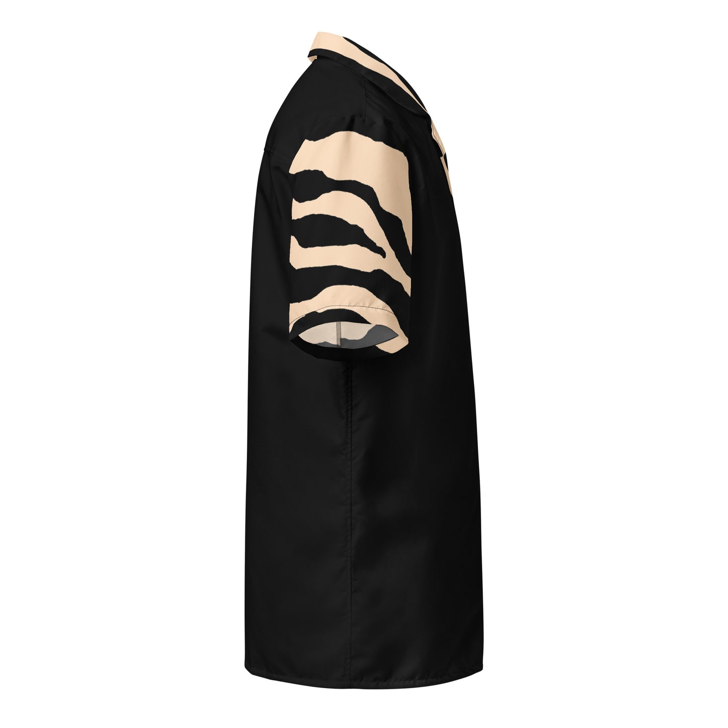 Concrete Kulture Company Tiger Print Unisex button shirt