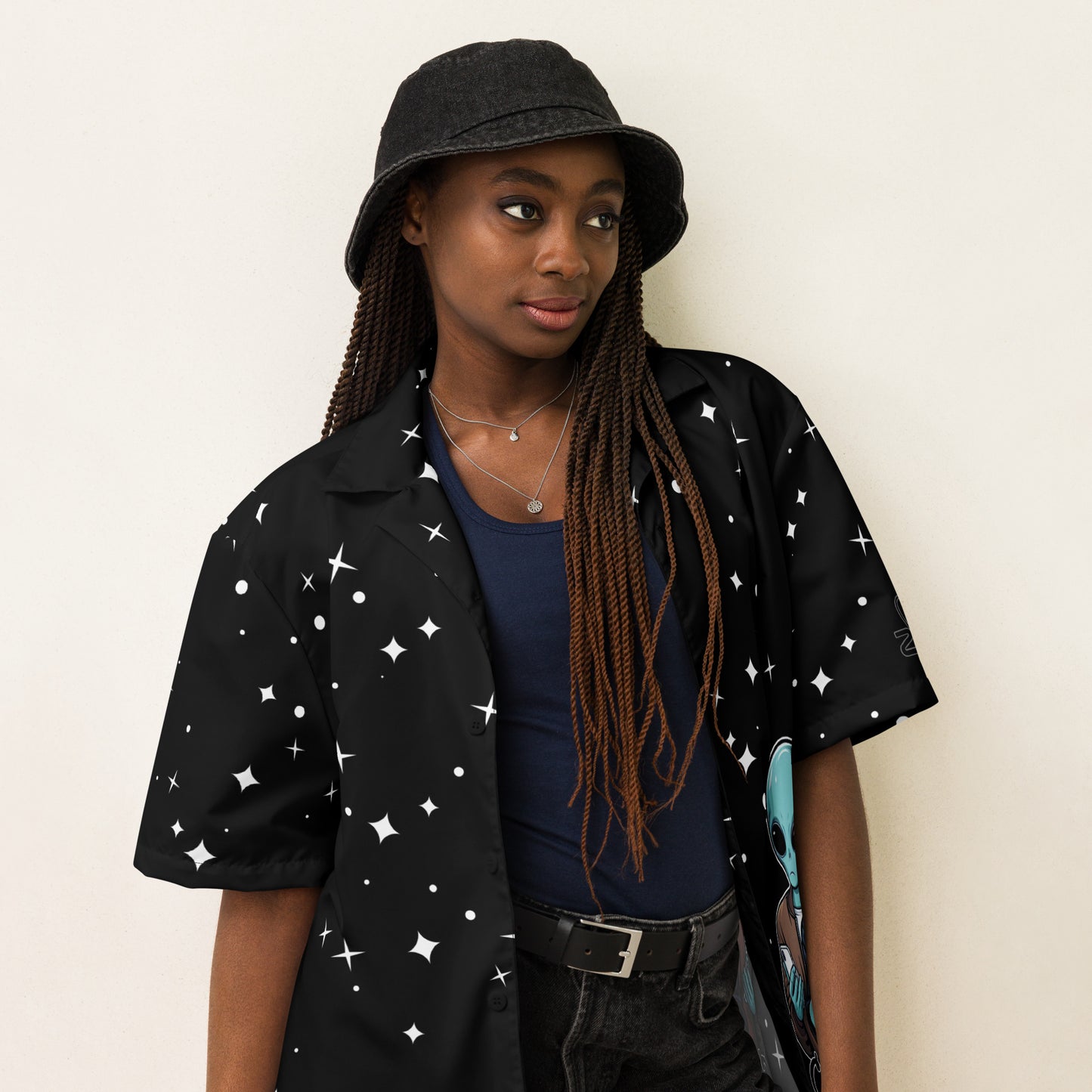 Concrete Kulture Co. Zaza Unisex button shirt