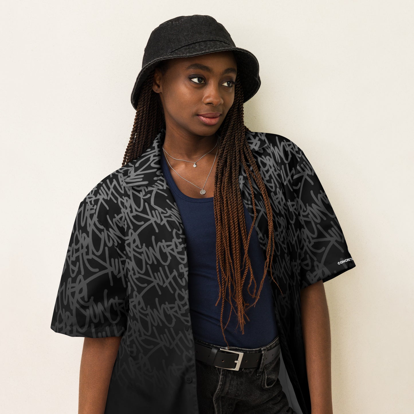 Concrete Kulture Company "Faded" Unisex button shirt