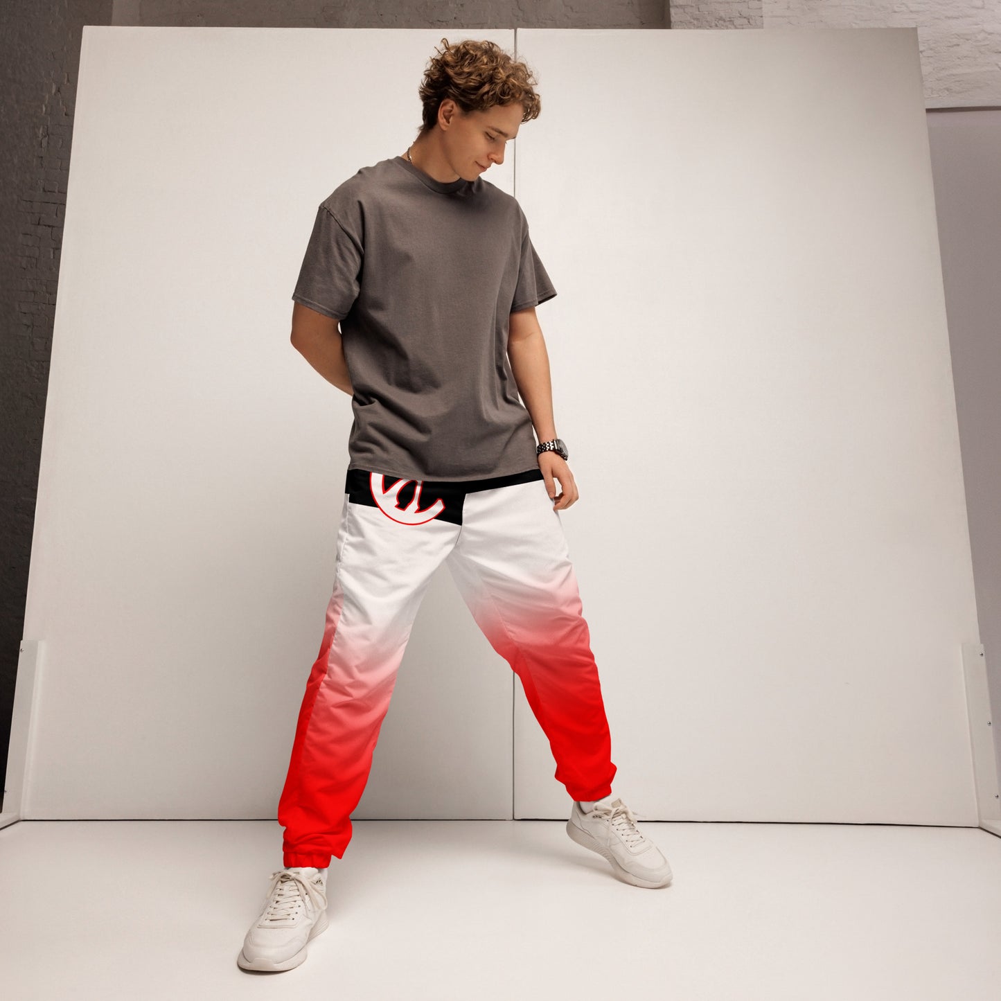 Concrete Kulture Company " Red Faded" Unisex track pants