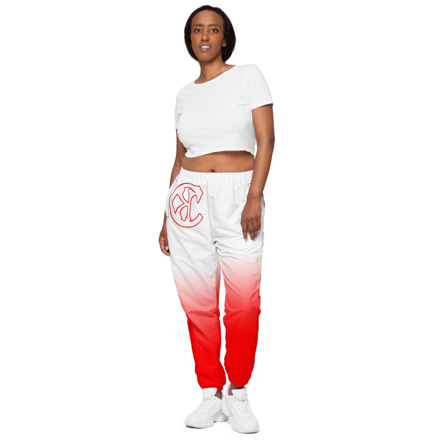 Concrete Kulture Company " Red Faded" Unisex track pants