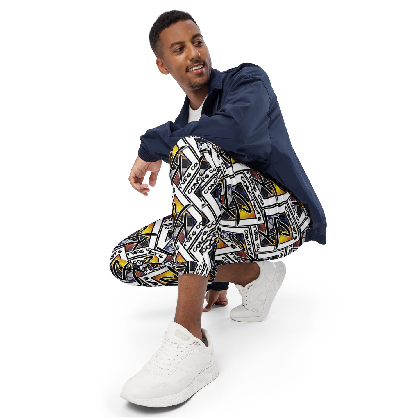 Concrete Kulture Co. "All over" track pants