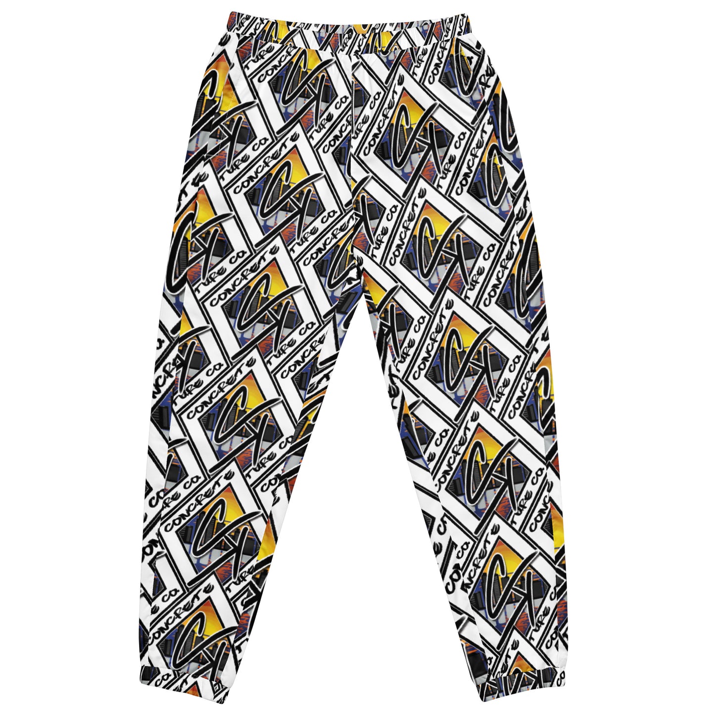 Concrete Kulture Co. "All over" track pants