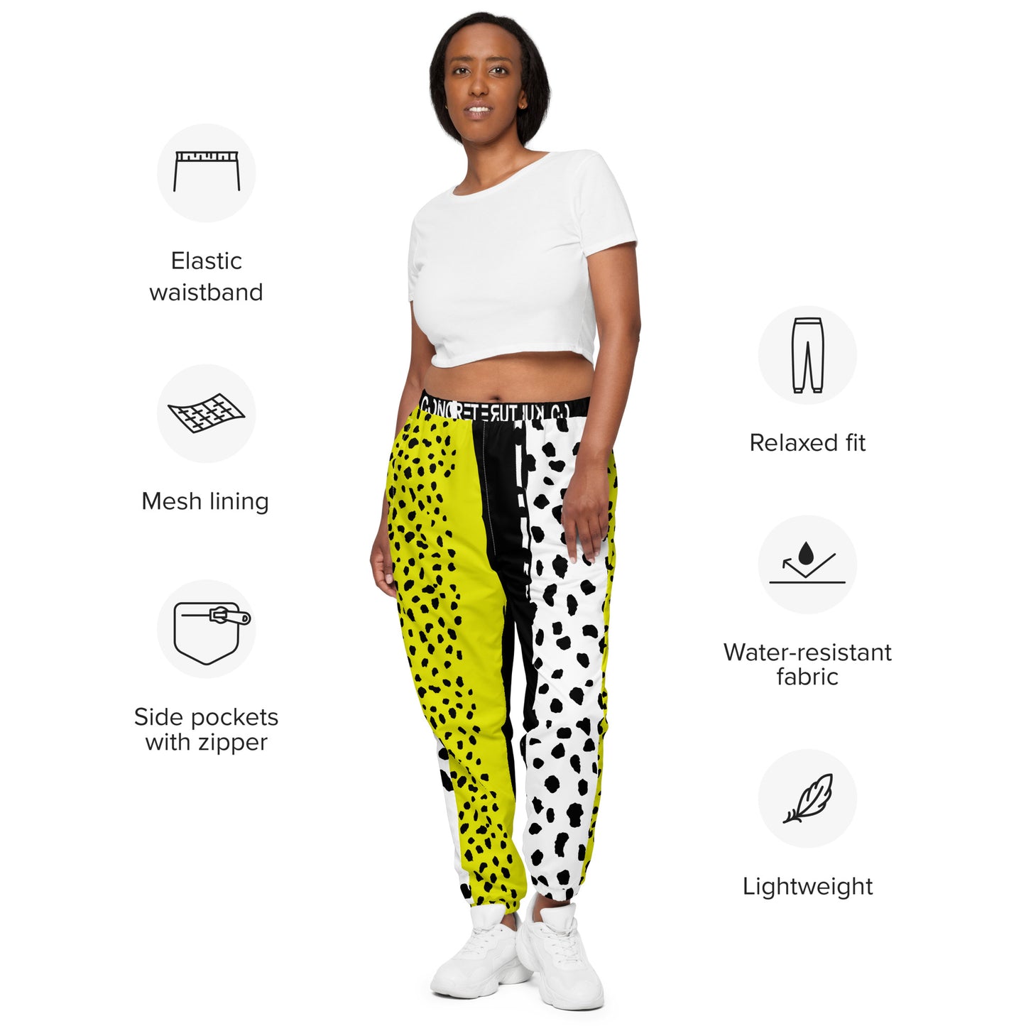 Concrete Kulture "Street Jungle" Unisex track pants