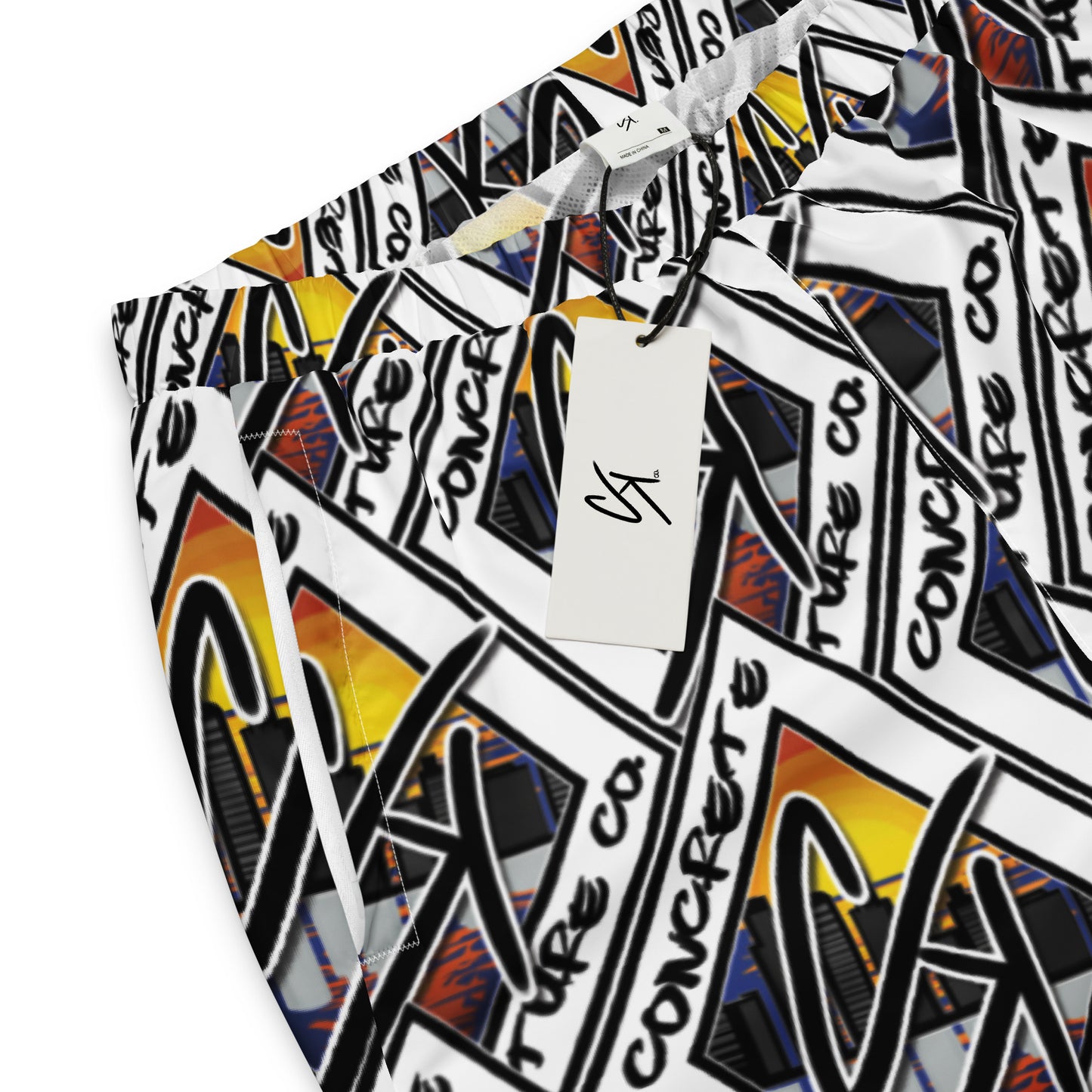 Concrete Kulture Co. "All over" track pants