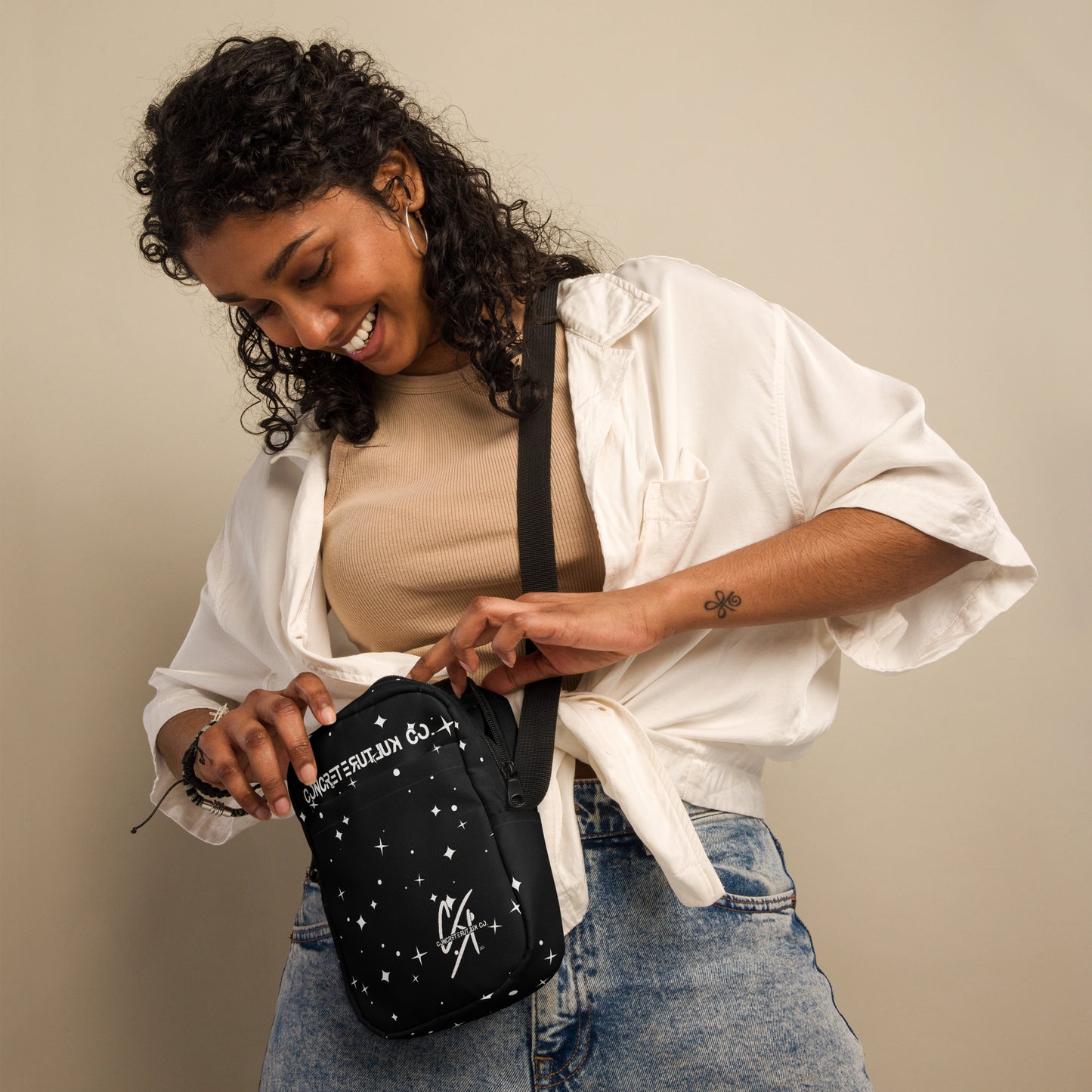 Concrete Kulture Co - "Zaza" Utility crossbody bag