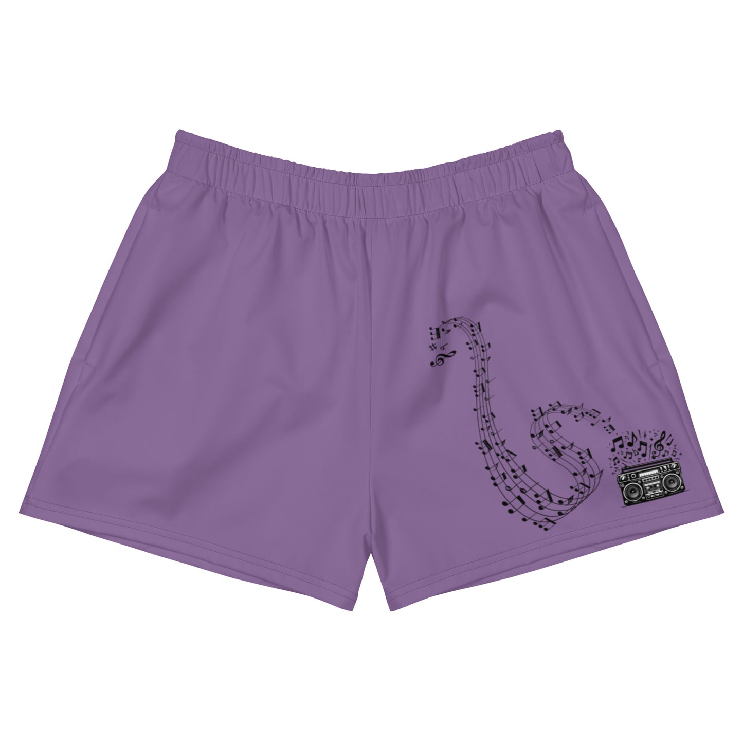 Concrete Kulture Co. Women’s "BoomBox" Athletic Shorts