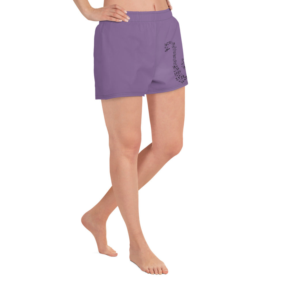 Concrete Kulture Co. Women’s "BoomBox" Athletic Shorts