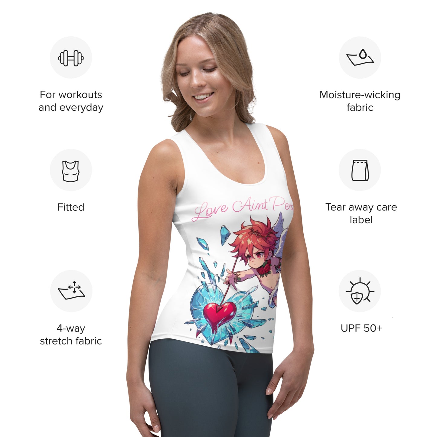 "Love Aint Perfect" Tank Top