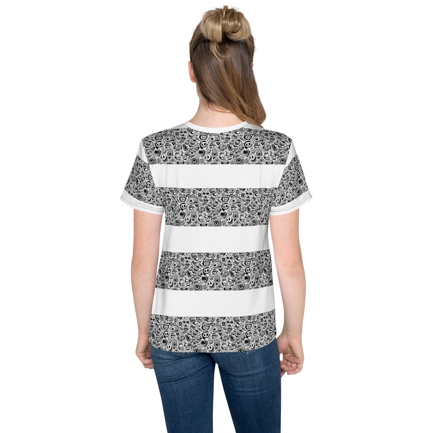 CKco- "Striped up" Youth crew neck t-shirt