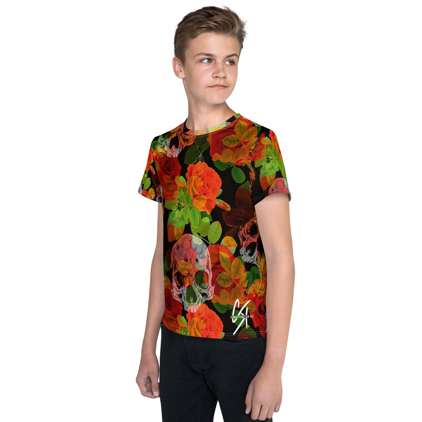 Youth crew neck t-shirt