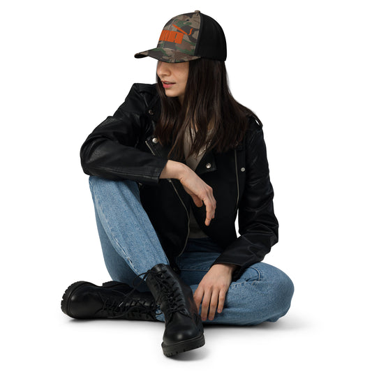 "Fuma" Camouflage trucker hat
