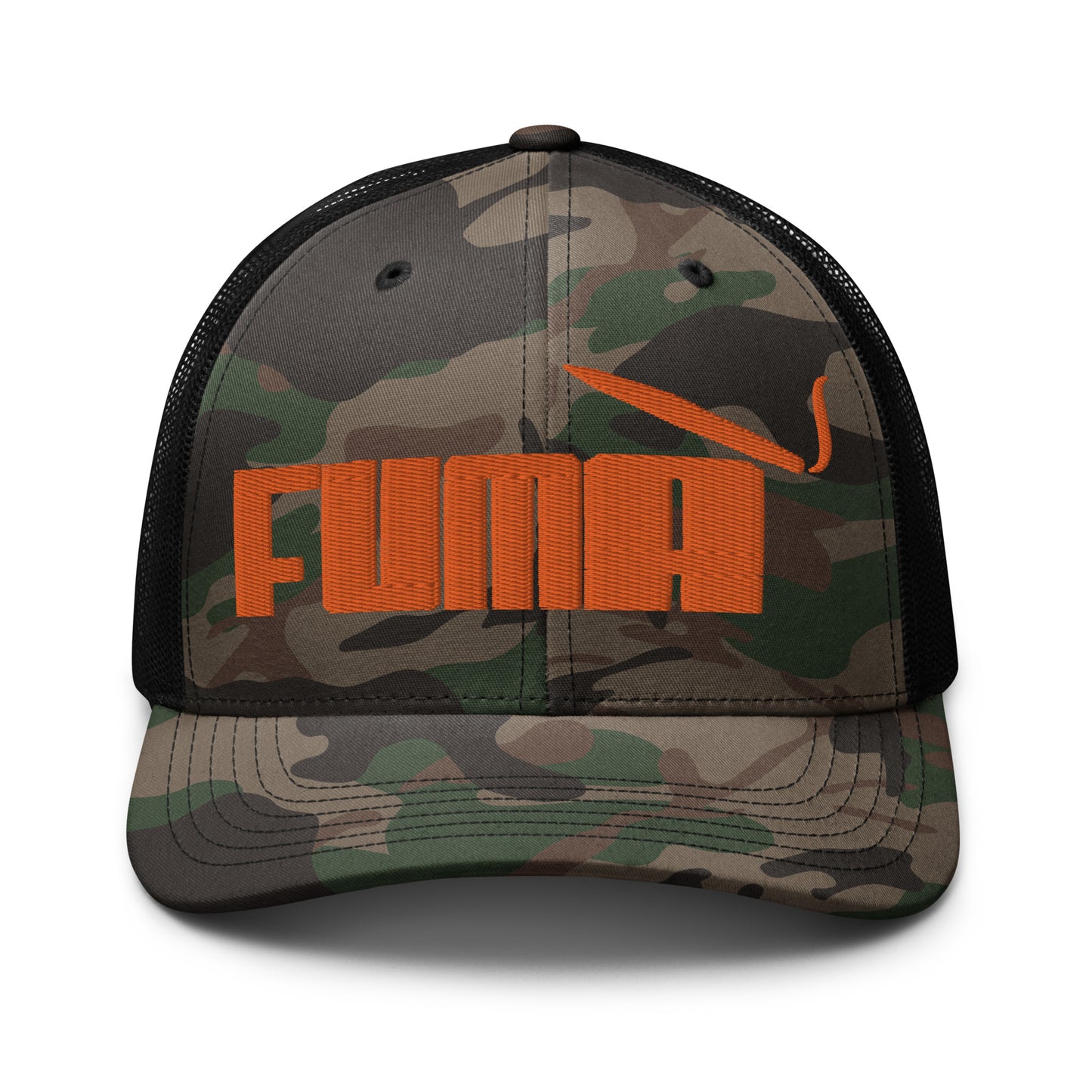 "Fuma" Camouflage trucker hat