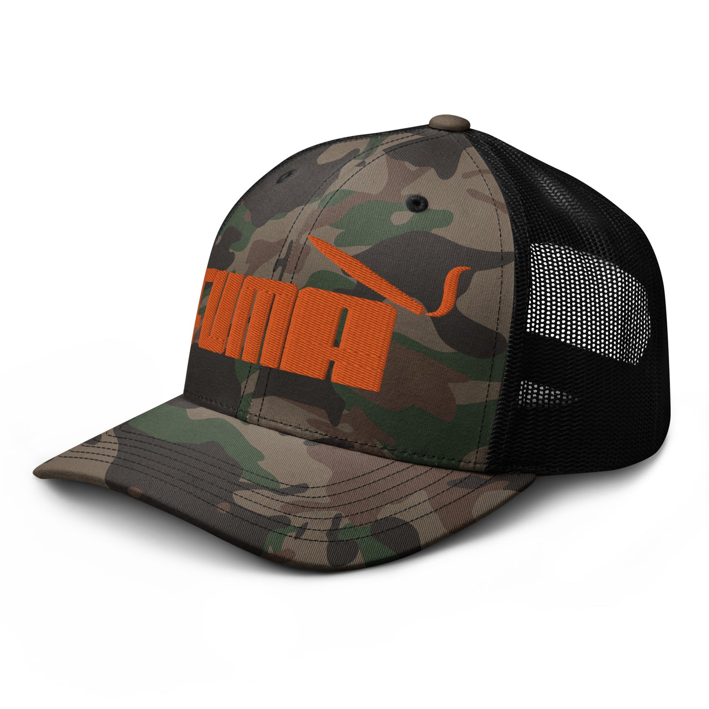 "Fuma" Camouflage trucker hat