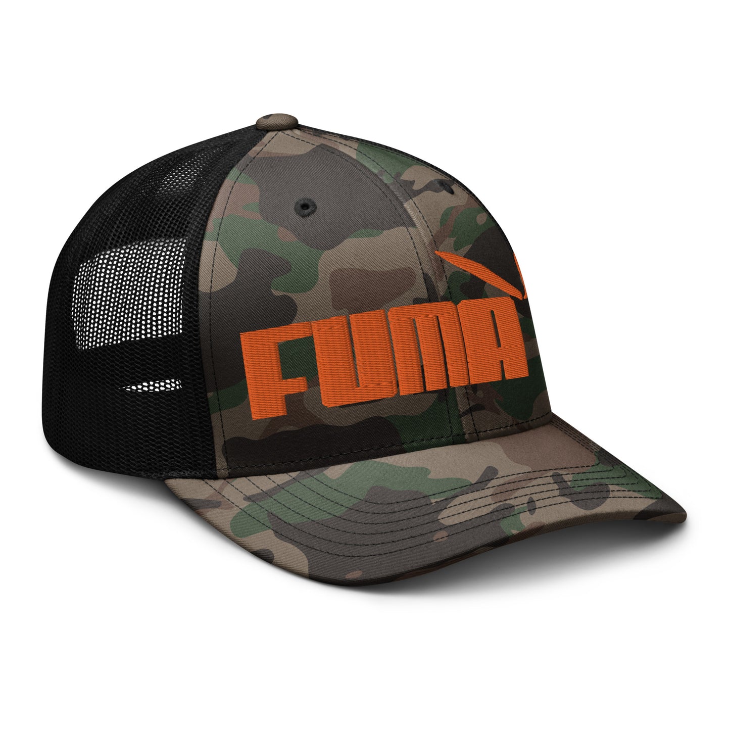 "Fuma" Camouflage trucker hat