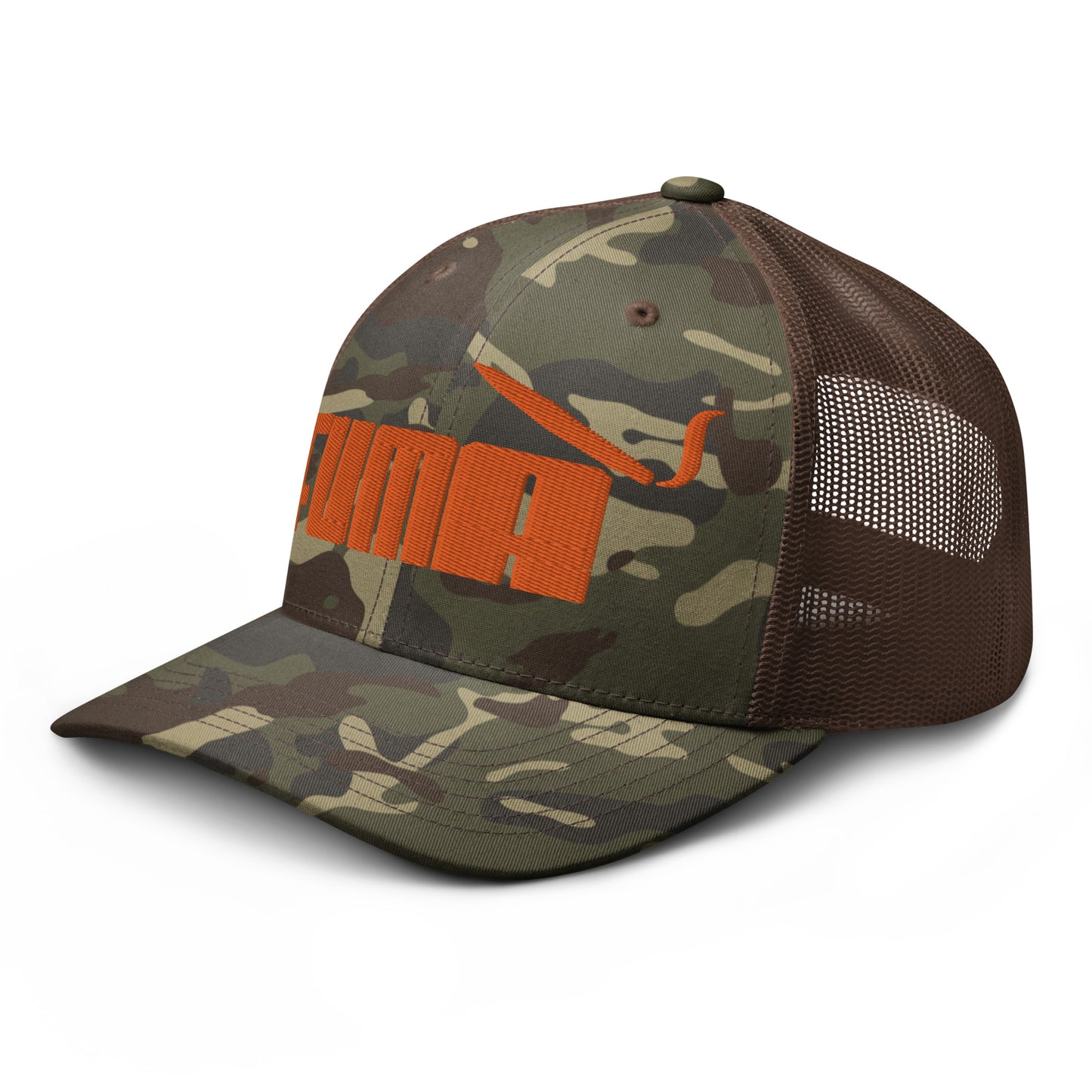 "Fuma" Camouflage trucker hat