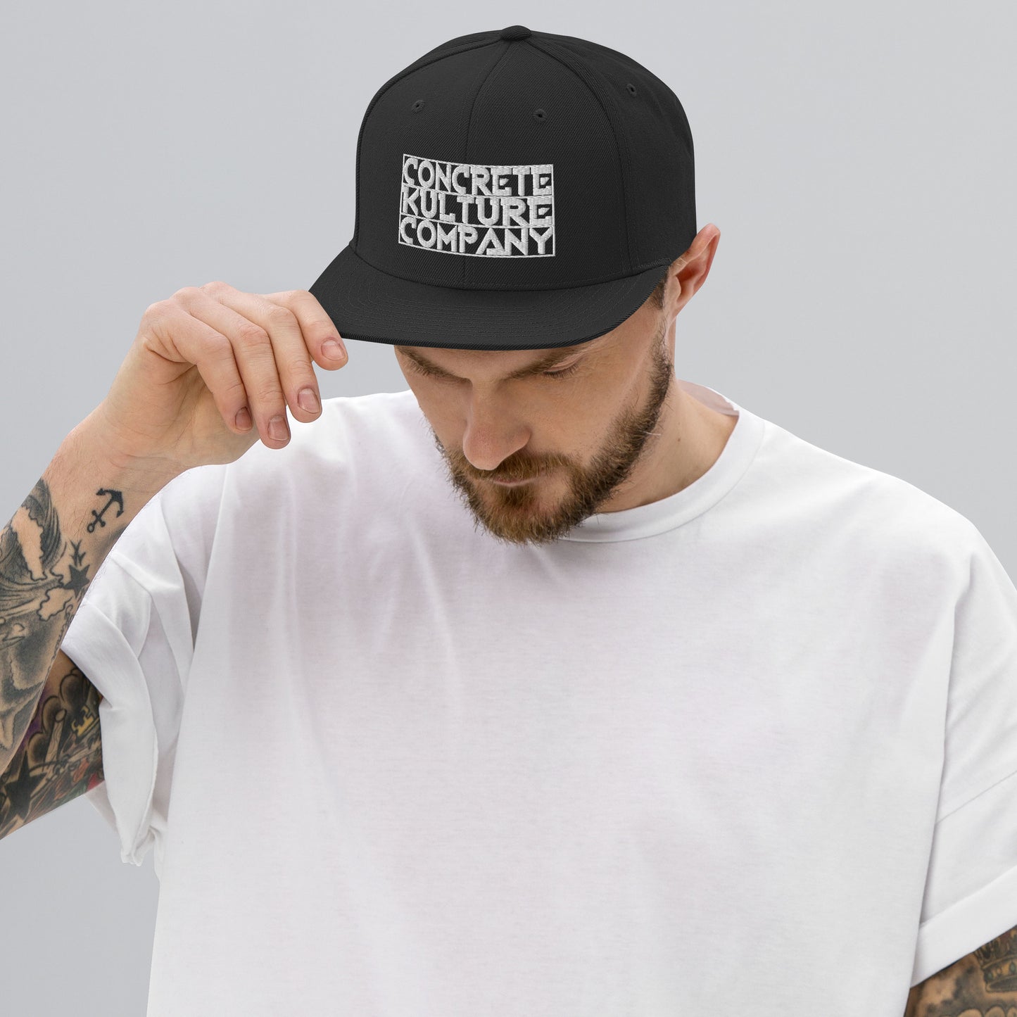 Concrete Kulture Co Snapback Hat