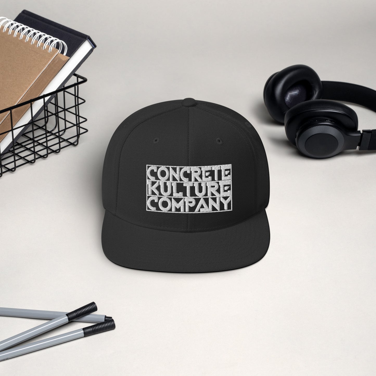 Concrete Kulture Co Snapback Hat