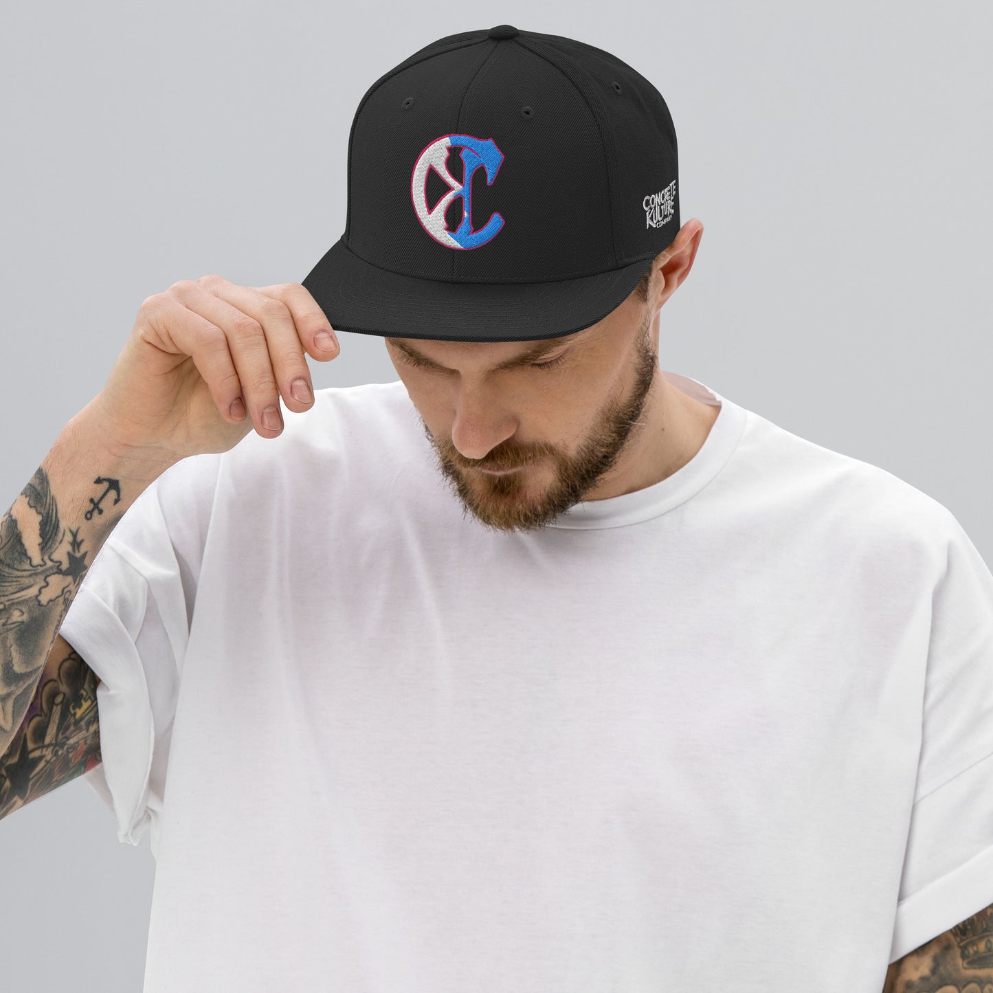 Concrete Kulture Company "CK" Snapback Hat