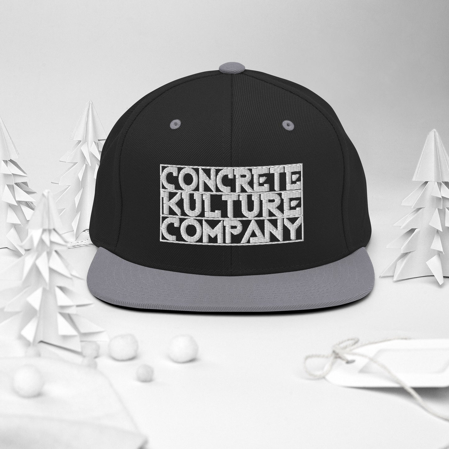 Concrete Kulture Co Snapback Hat