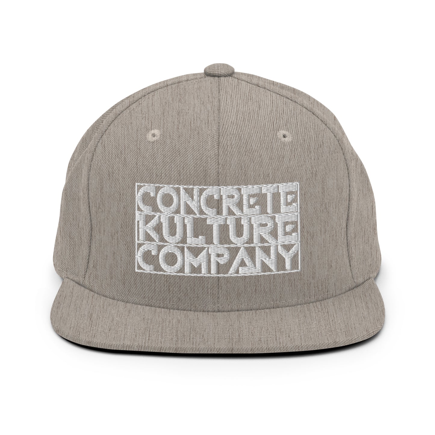 Concrete Kulture Co Snapback Hat