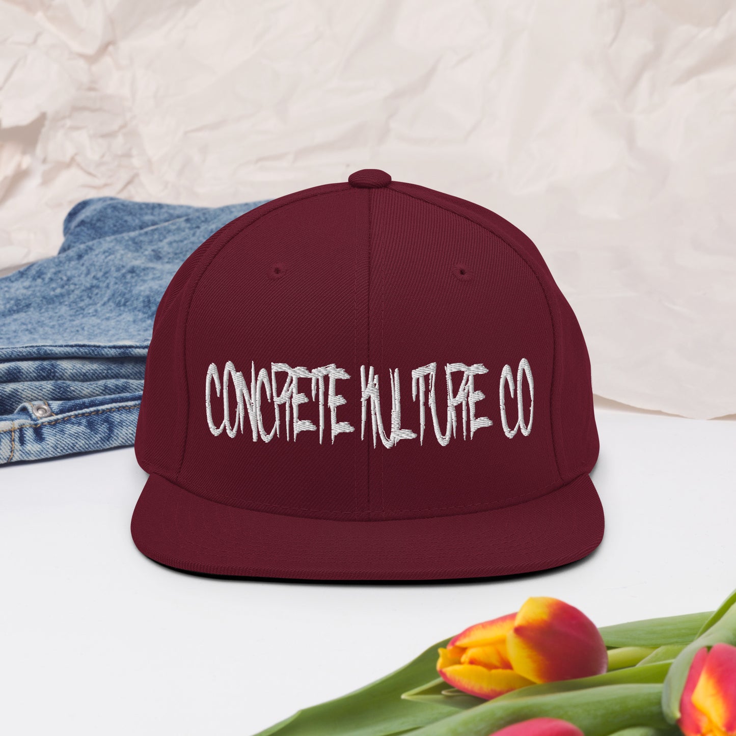 Concrete Kulture Co Snapback Hat