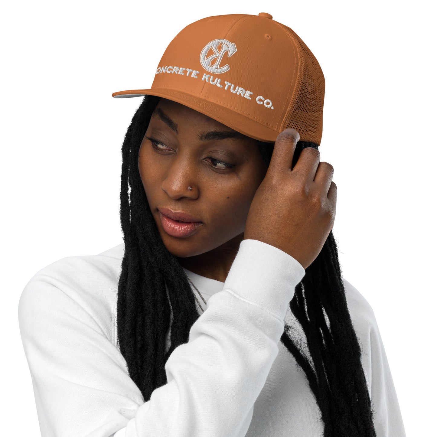 Concrete Kulture Co. Closed-back trucker cap