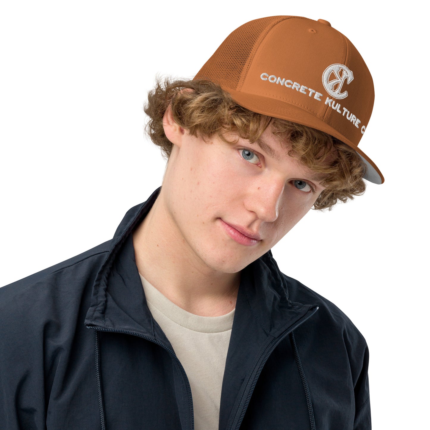 Concrete Kulture Co. Closed-back trucker cap