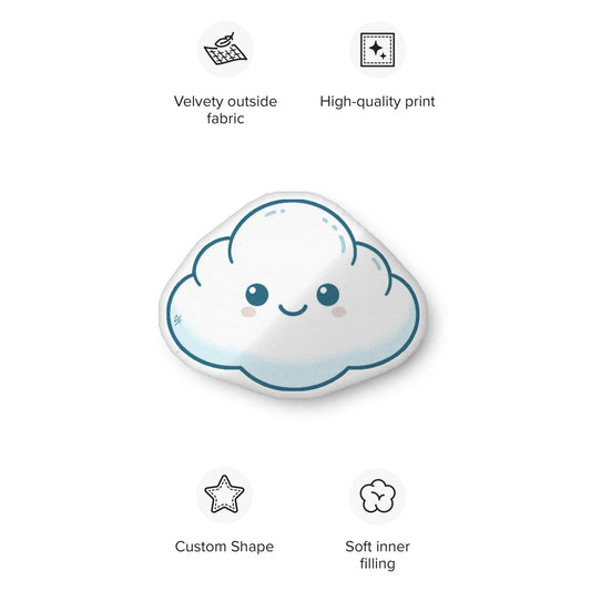 Concrete Kulture Company Custom-shaped pillow