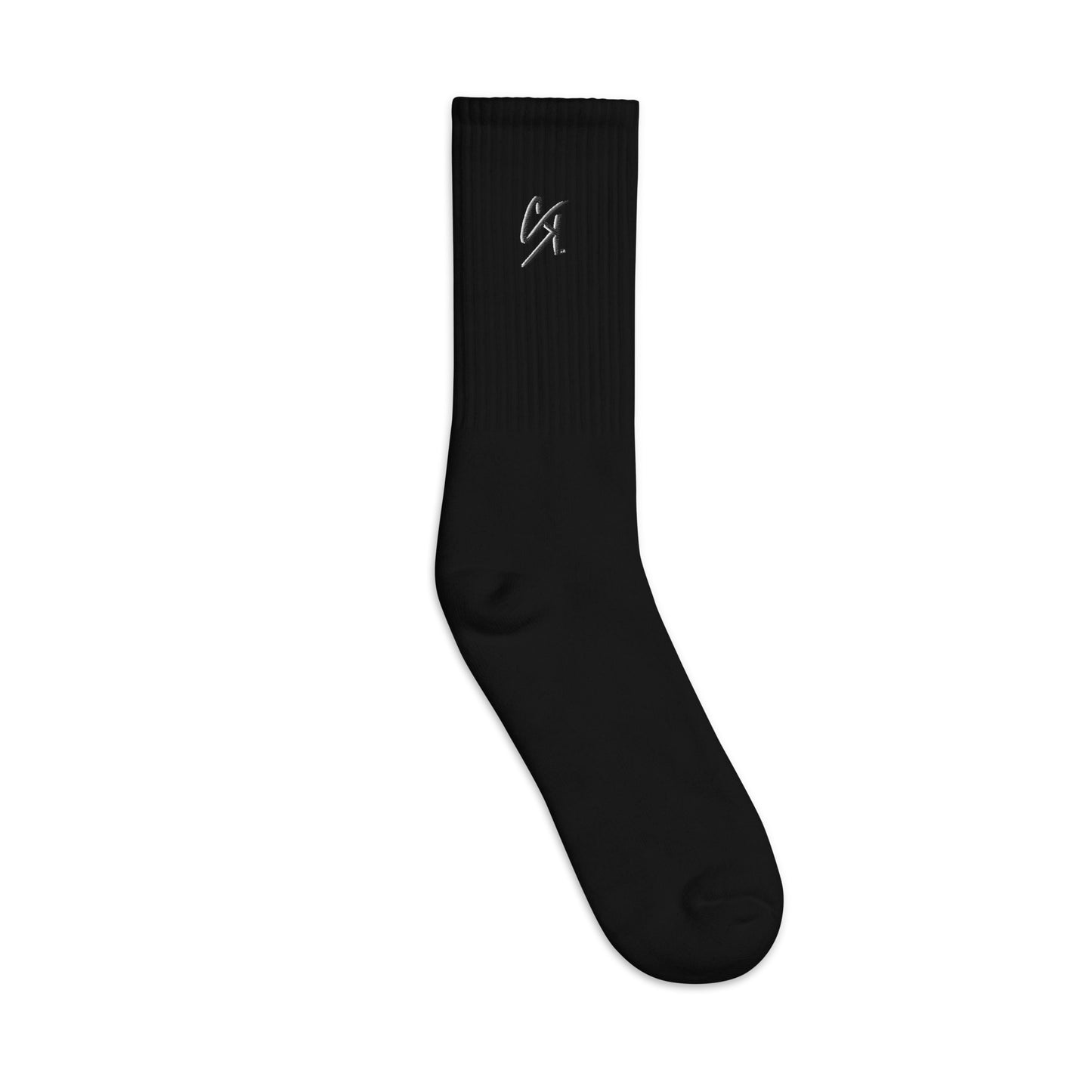 CK Co. Embroidered socks