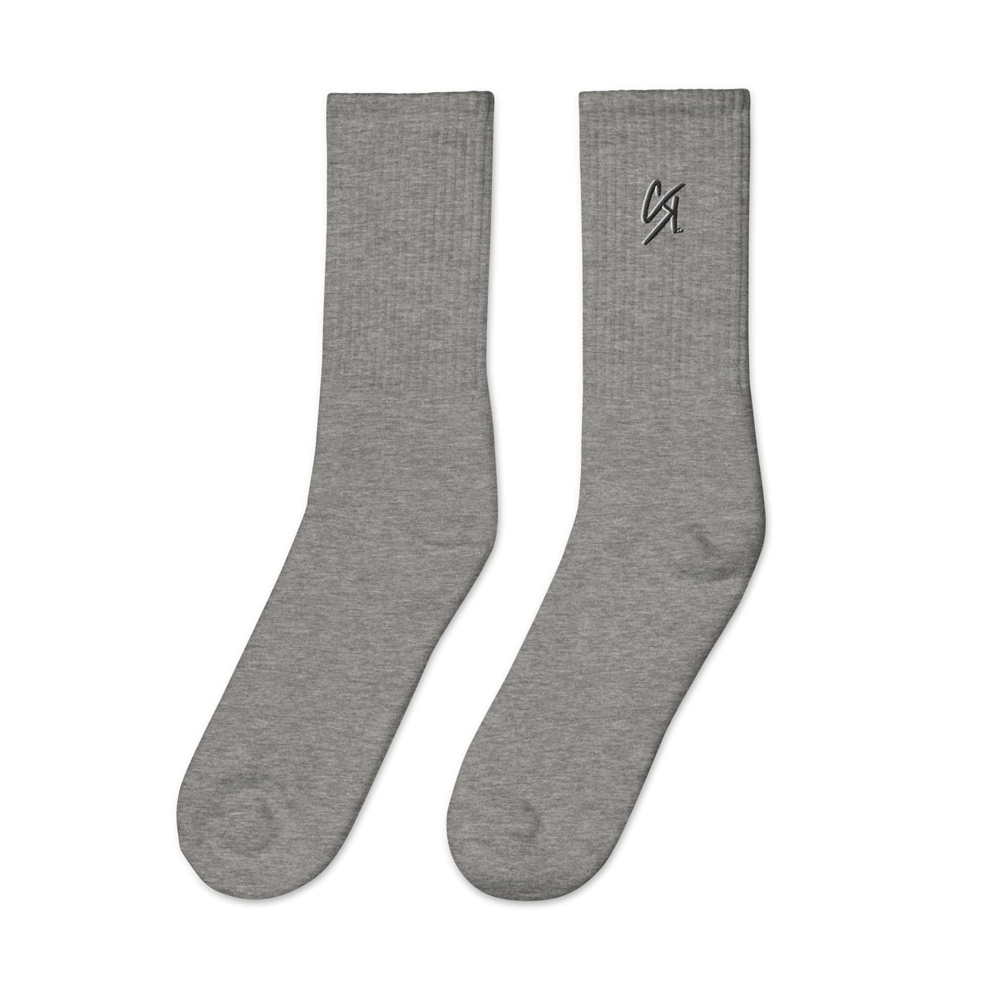 CK Co. Embroidered socks