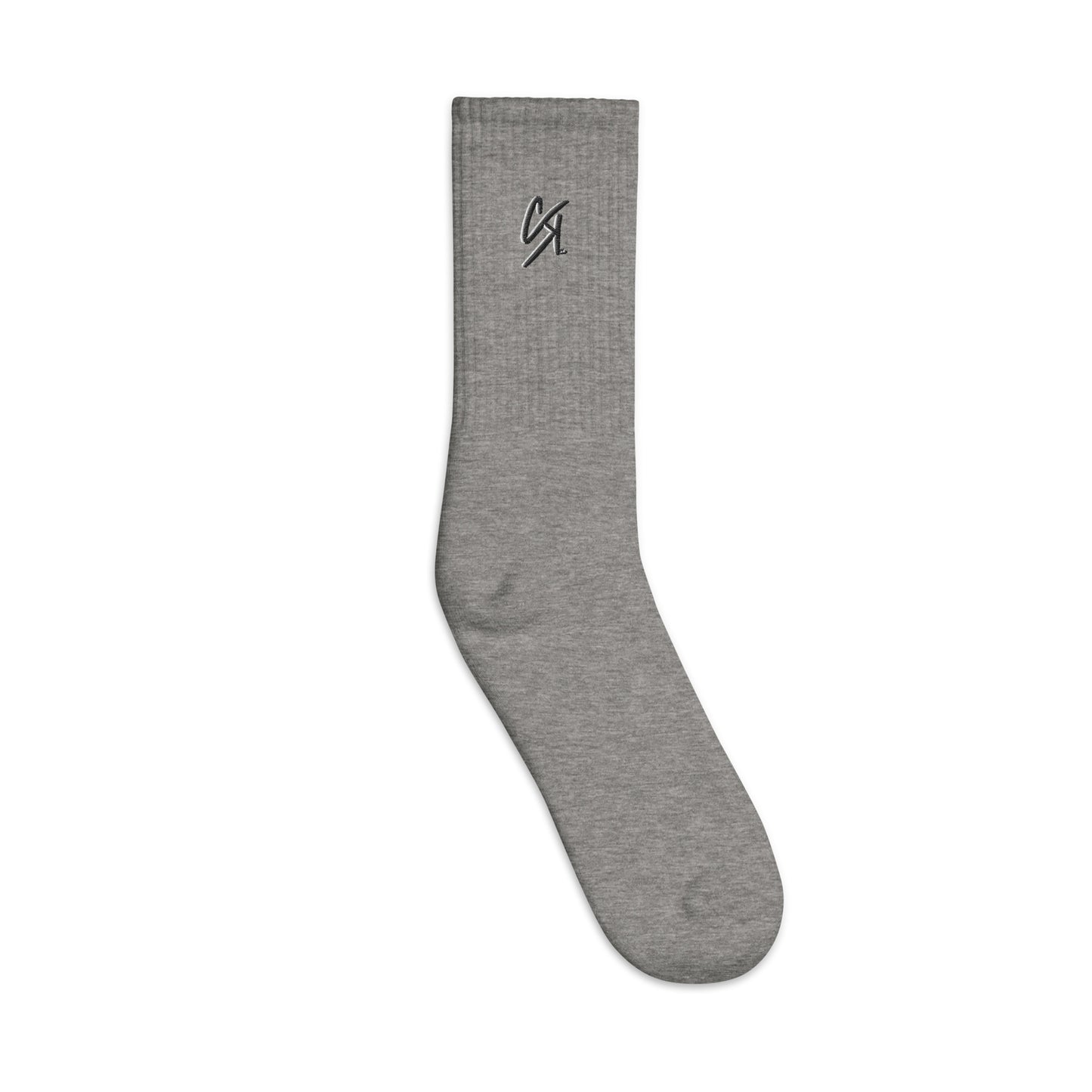 CK Co. Embroidered socks