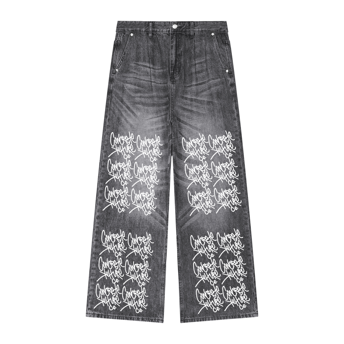 Men's Vintage Wash Denim Jeans