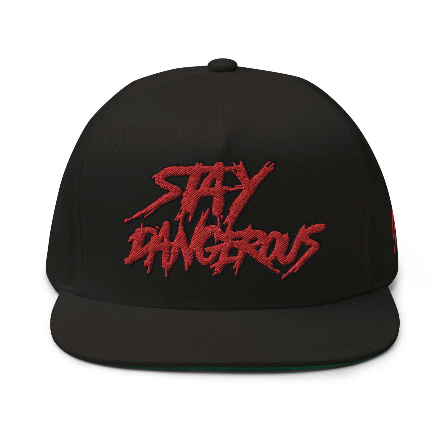 "Stay Dangerous" Flat Bill Cap