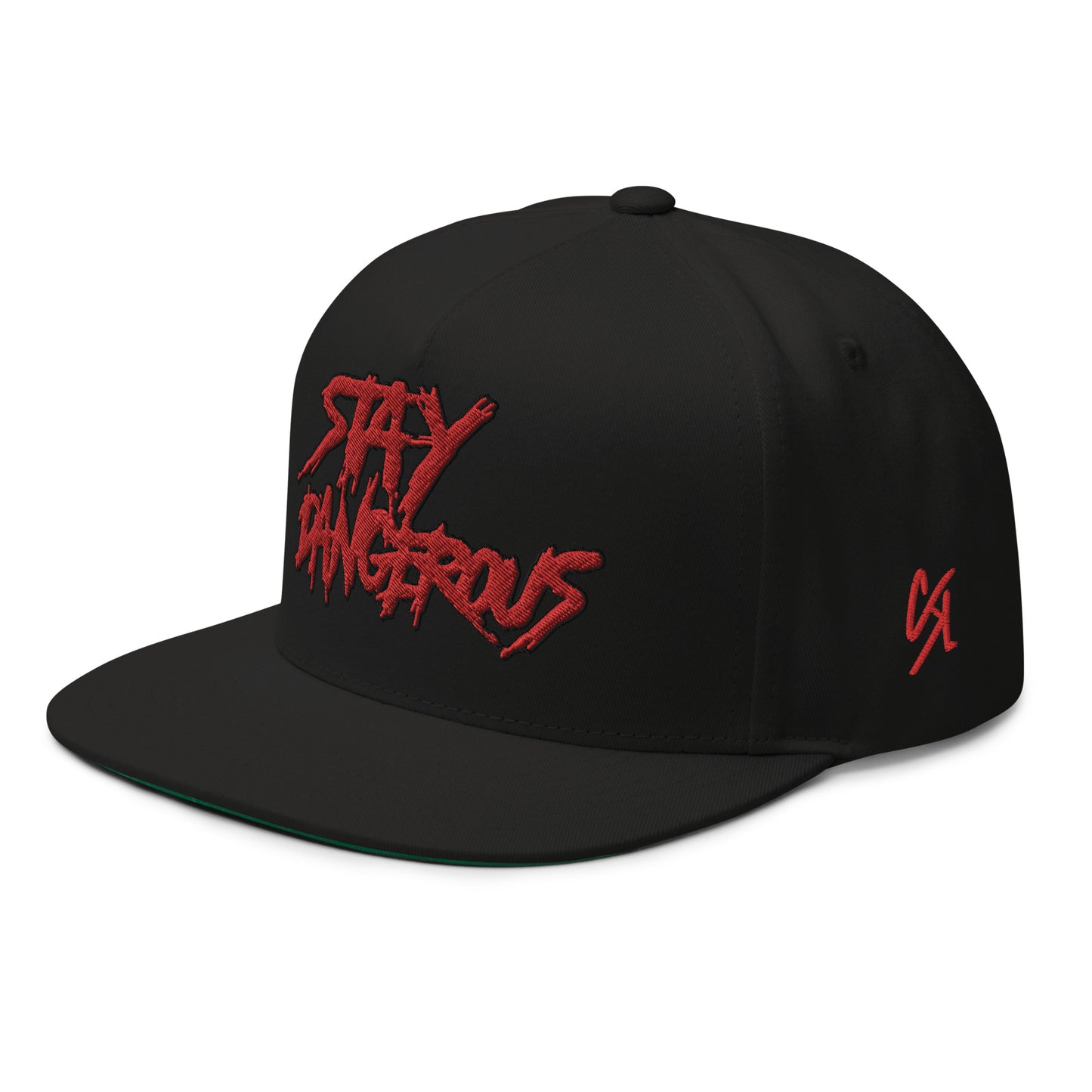 "Stay Dangerous" Flat Bill Cap