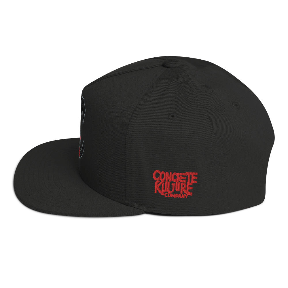 Concrete Kulture Company "CK" Flat Bill Cap