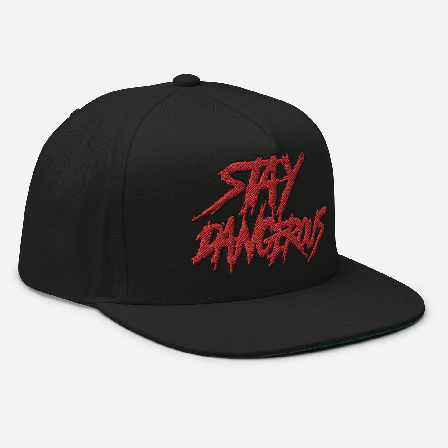 "Stay Dangerous" Flat Bill Cap