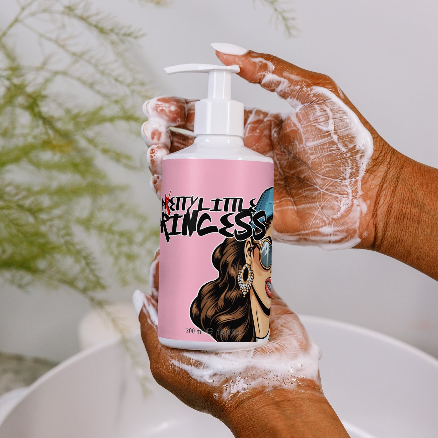 "Concrete Kulture Co- "Petty Little Princess" Floral hand & body wash