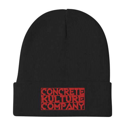 CK co Embroidered Beanie