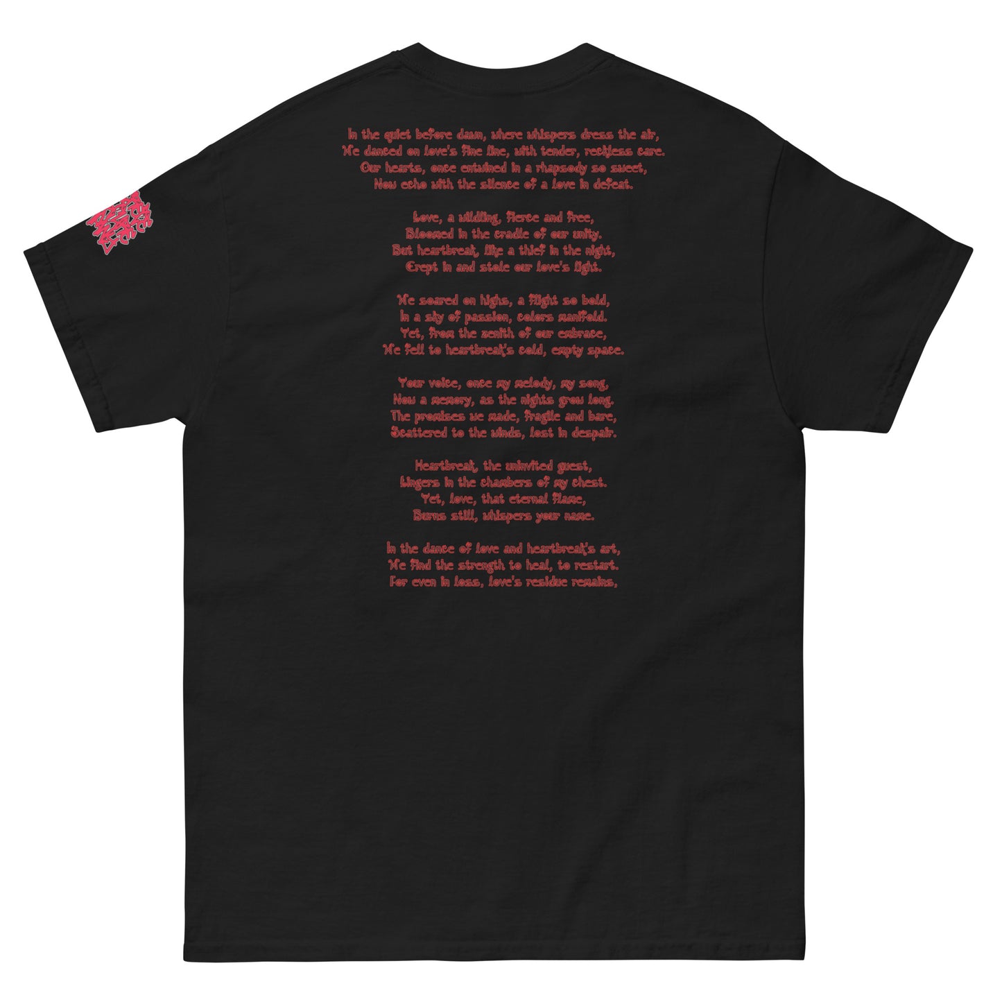 Concrete Kulture Co Men's "Heartbreak"  classic tee