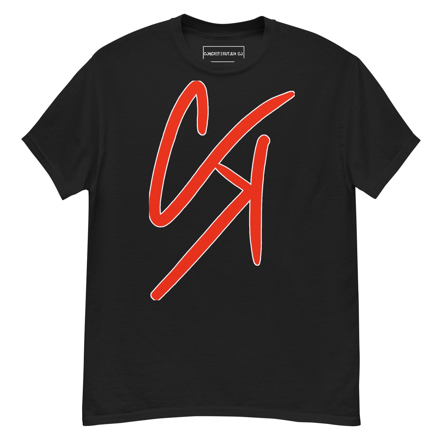 Men's classic tee Red n Black