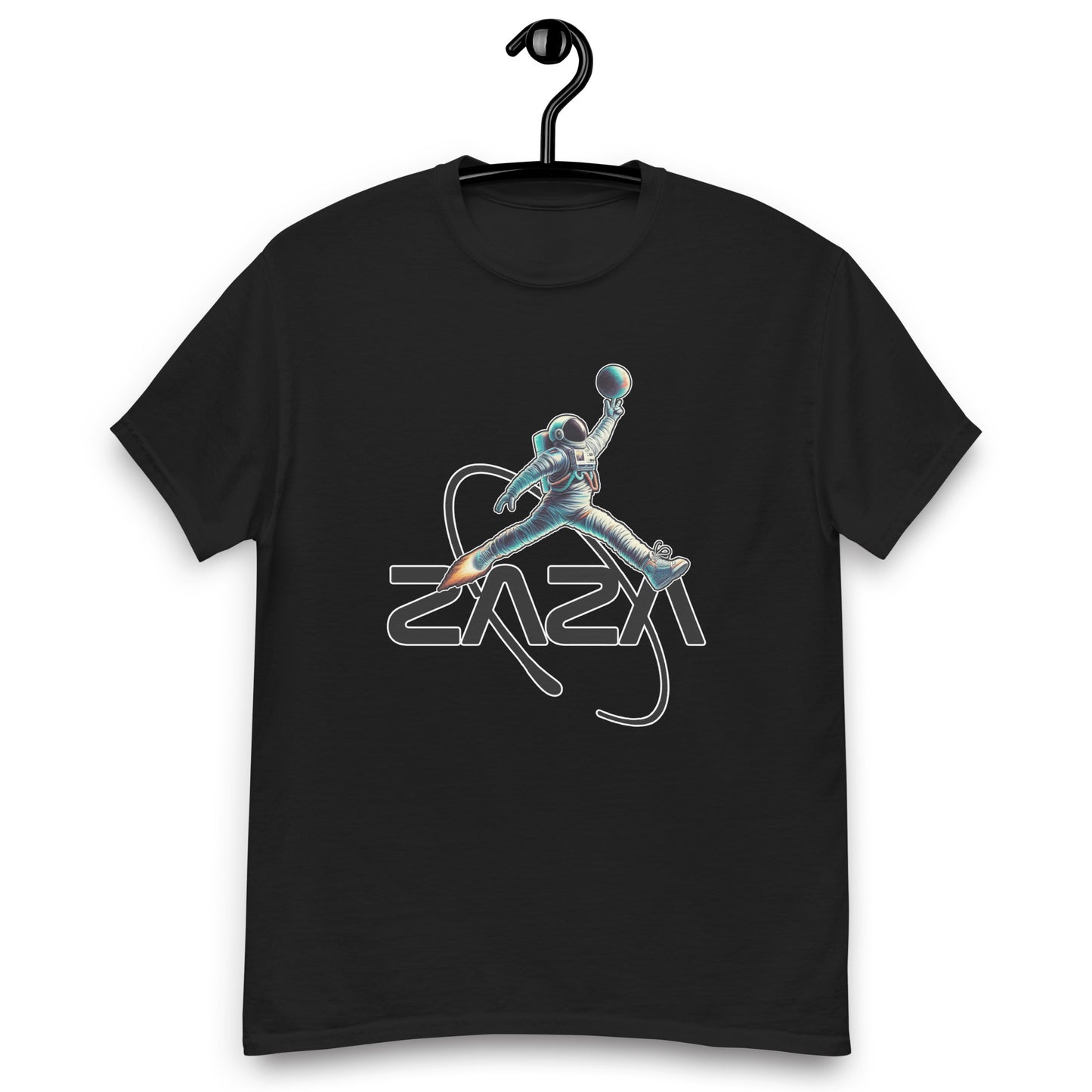 Men's classic "ZaZA Jump SpaceMan" tee