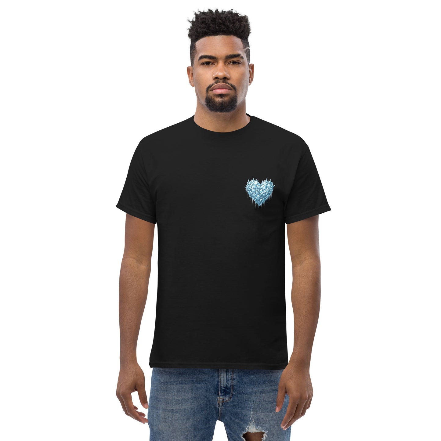 Men's "Hearts on Ice" classic tee